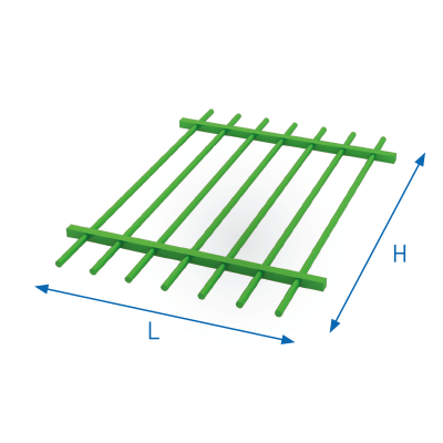 the coatinc company processes powder coating fence elements